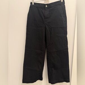 OAK + FORT TWILL WIDE LEG PANT